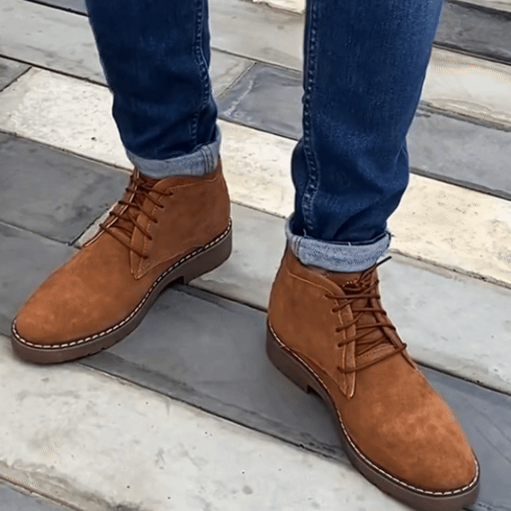 BOTIN CUERO GENUINO CARNAZA